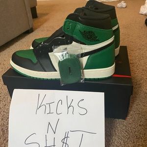 Jordan 1 high pine green retro